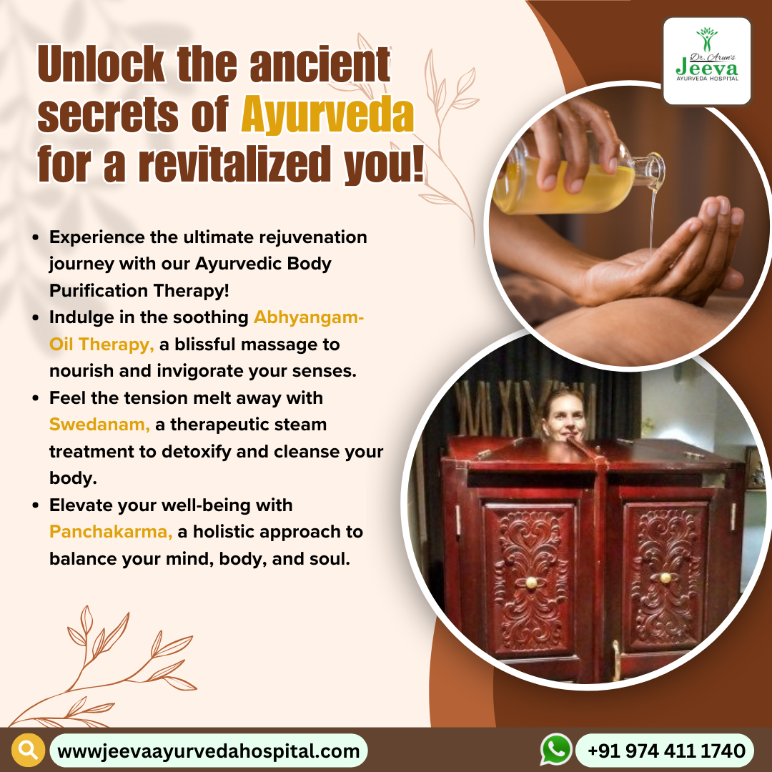 Ayurvedic body purification therapy